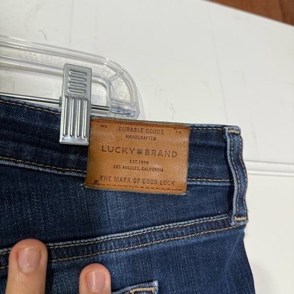 Lucky Brand Lolita Skinny Jeans Dark Wash Size 16W Blue Curvy Denim - Picture 8 of 12